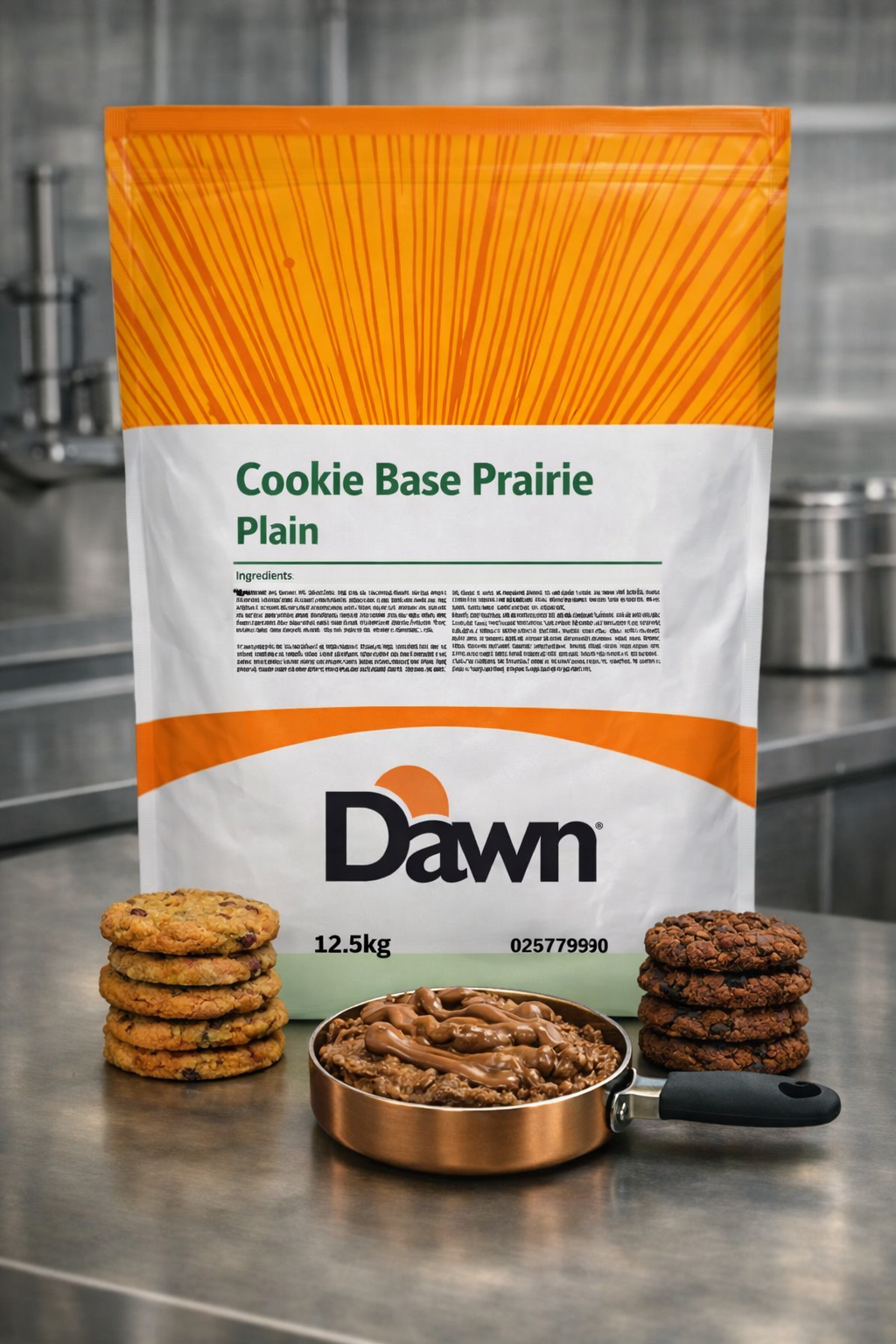 Dawn Foods - Cookie Base Plain Prairie - Single (12.5kg)