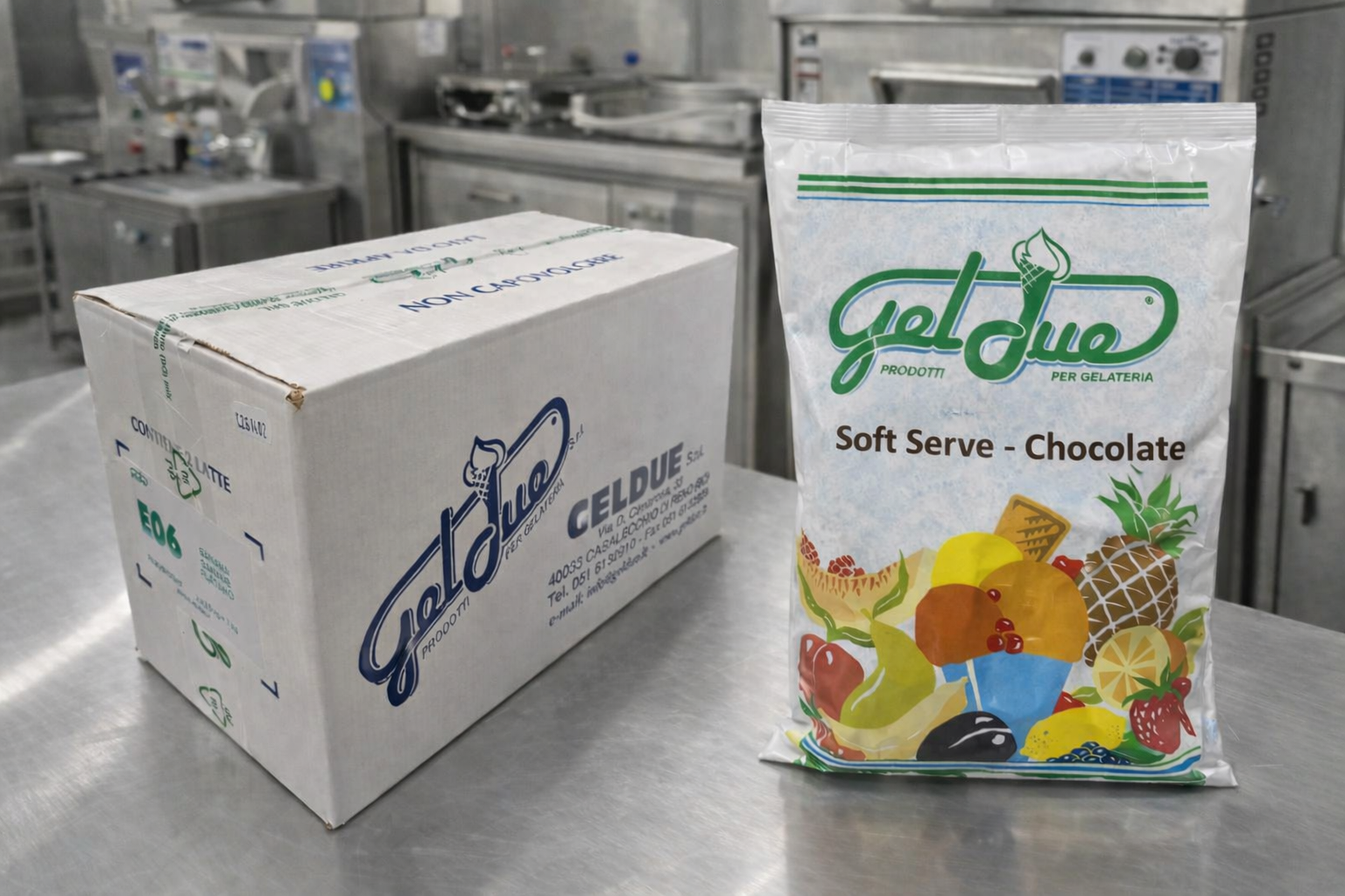 Soft Serve - Chocolate Softygel Series - Half Box (9 x 1.1kg)