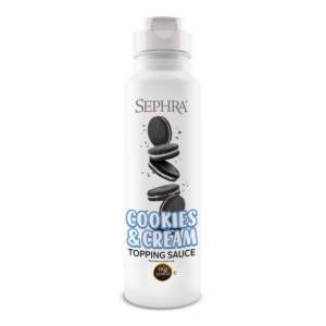 Sephra Cookies & Cream Topping Sauce - Box (6 x 1kg)