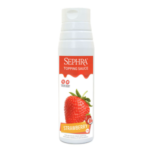 Sephra Strawberry Topping Sauce - Box (6 x 1kg)