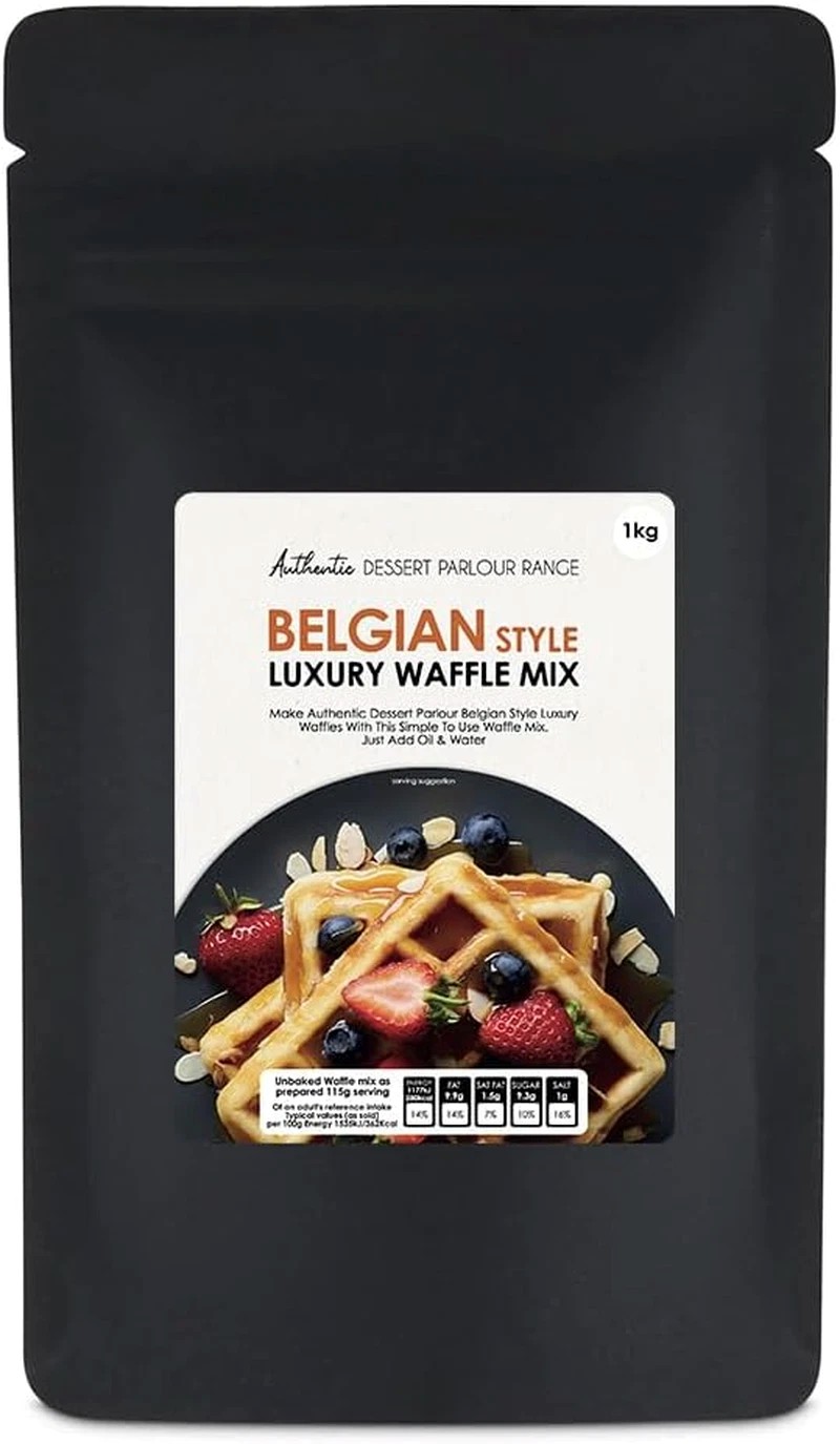 Belgian Style Luxury Waffle Mix - Bag (1kg)