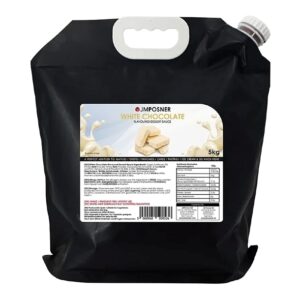 Liquid White  Chocolate Sauce Spout Bag - Single (5kg)